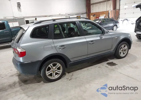 2005 BMW X3 3.0I из США, поврежденный, VIN WBXPA93435WD23905